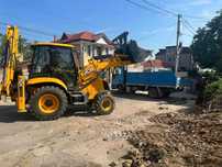 Услуги с комбиниран багер JCB и Самосвал Русе