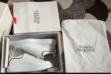 Adidasi Alexander Mcqueen Exposy clasic white black