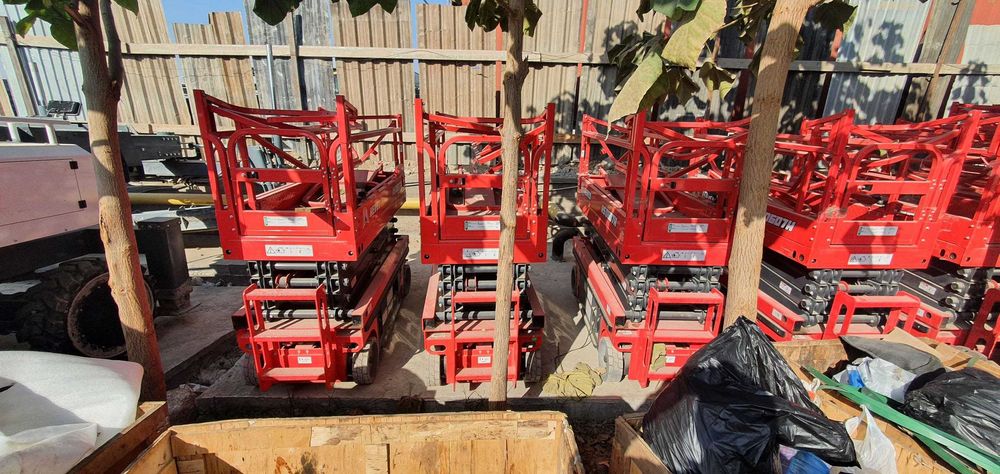 Электрический ножничный подъемник 6-8-12 метровые