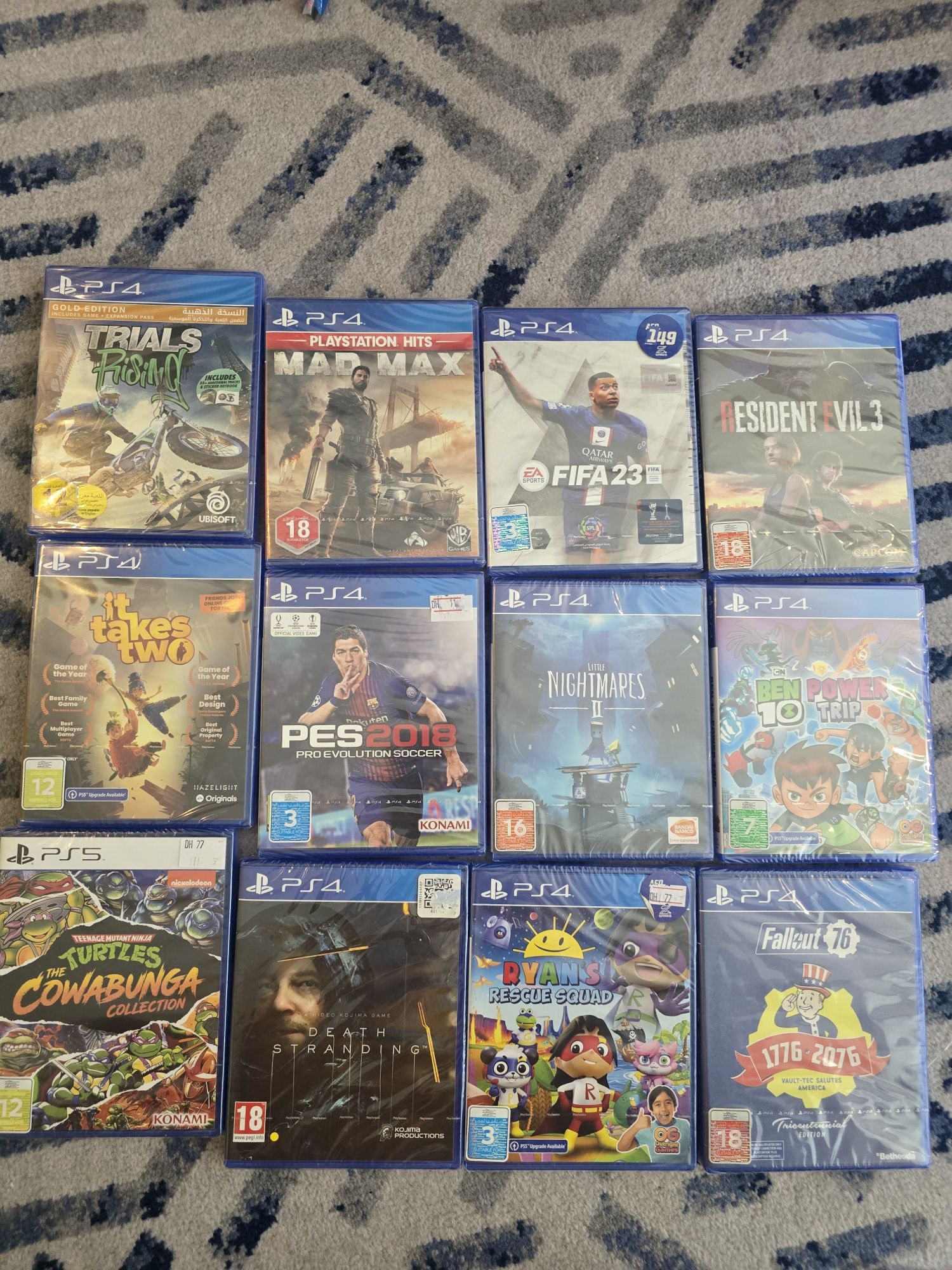 Новые диски для ps5  и ps4