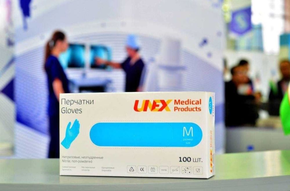медицинские нитрильные перчатки
