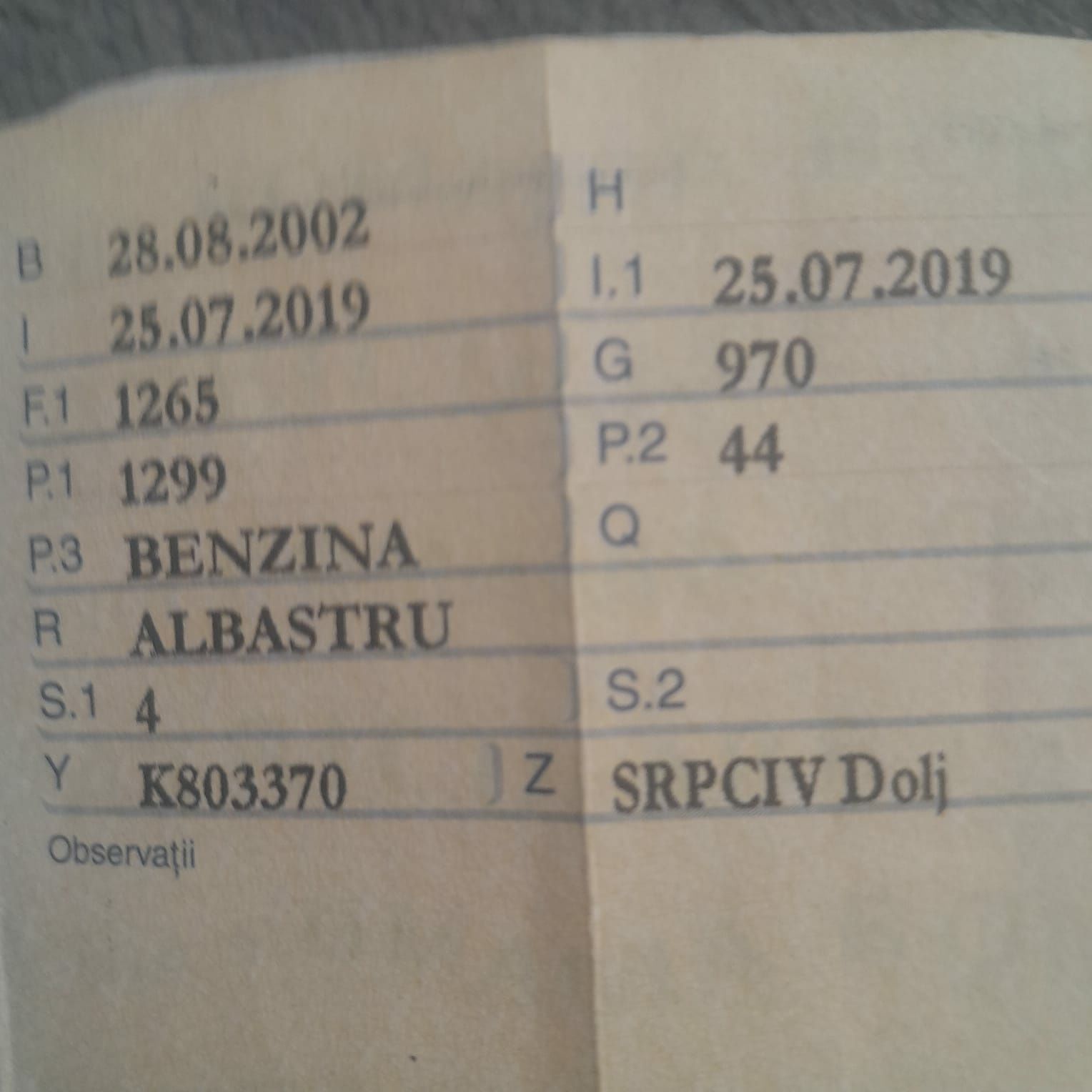 Vand Ford K, cu acte în regulă!