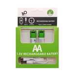 Акумулаторни Батерии 1.5V AA USB  Презареждащи За Контролер И др.