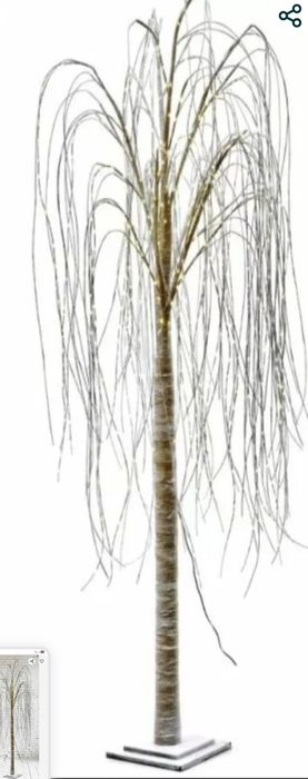 Светещо коледно дърво 220 см