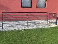 Balustrada / gard robust din fier 122x892cm