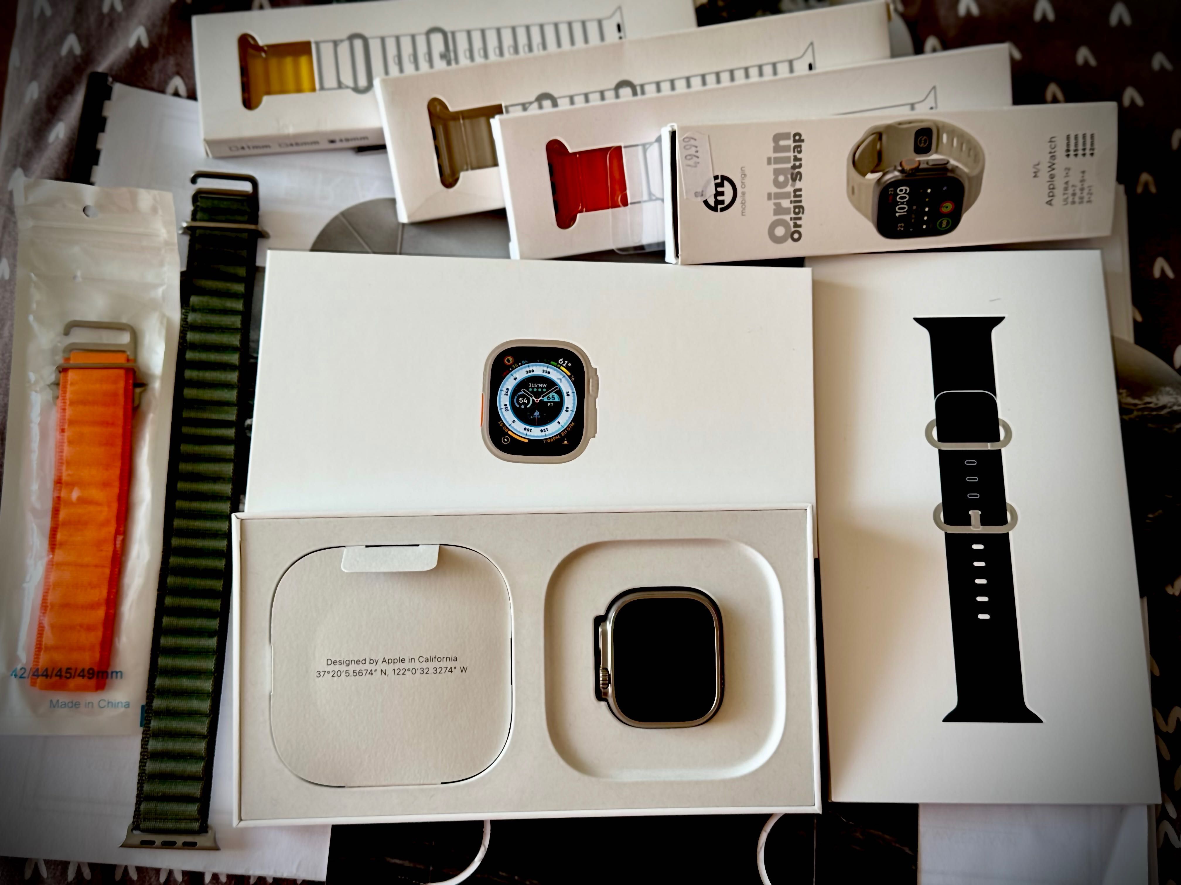 Apple Watch Ultra Titanium Case 49 mm