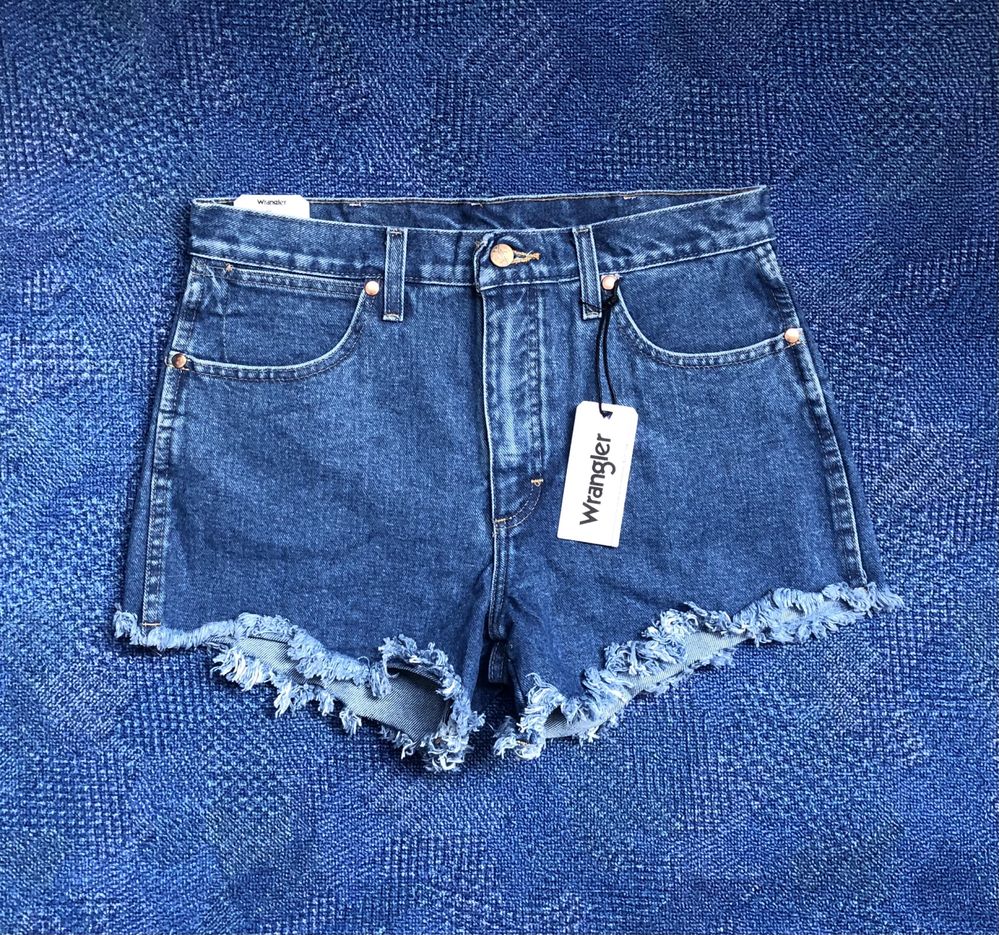 НОВИ Wrangler Reworked Short ОРИГИНАЛНИ дамски къси дънки - 28