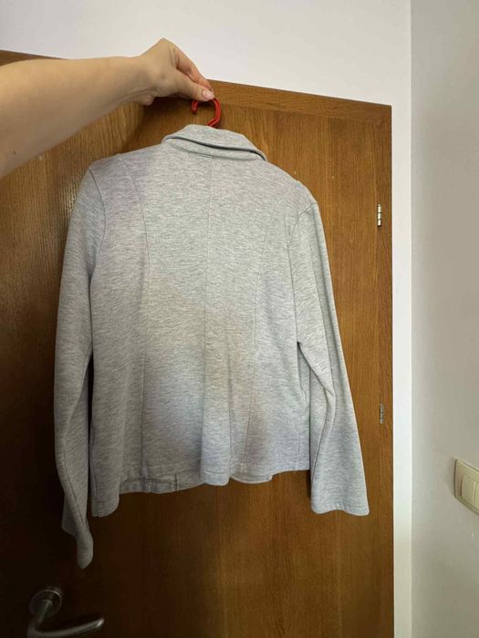 Бяло памучно сако ВРС