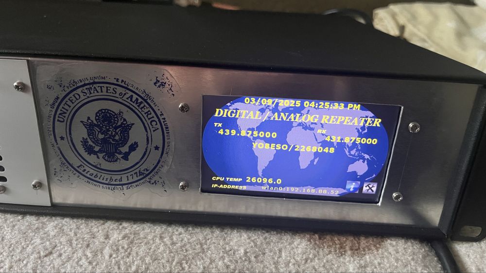 Repetor DMR, D-Star, YSF, Analog.