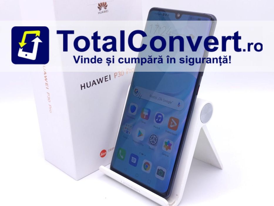 Huawei P30 Pro 128GB Black 8GB Dual SIM, Garantie 24 luni | #D88973