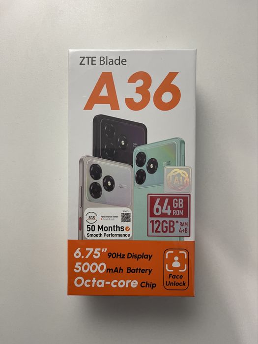 ZTE Blade A36 — новый смартфон по выгодной цене!