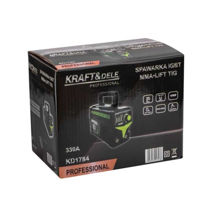 Aparat de sudura inverter LCD,scut manual,20-330A,MMA,TIG,LIFT,VRD,nou