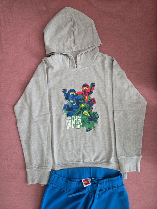 Costum trening Lego Ninjago,din bumbac, stare excelentă - mărimea 140