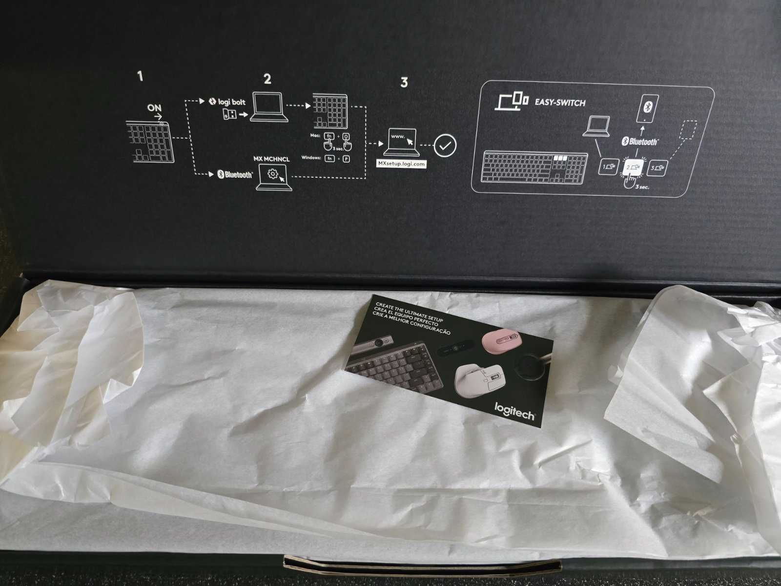 Механична клавиатура Logitech - MX Mechanical (Tactile Quiet)