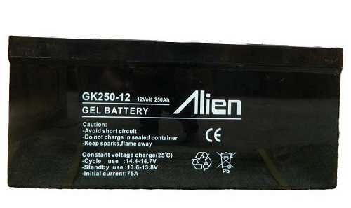 Acumulator gel 12V 250A Alien