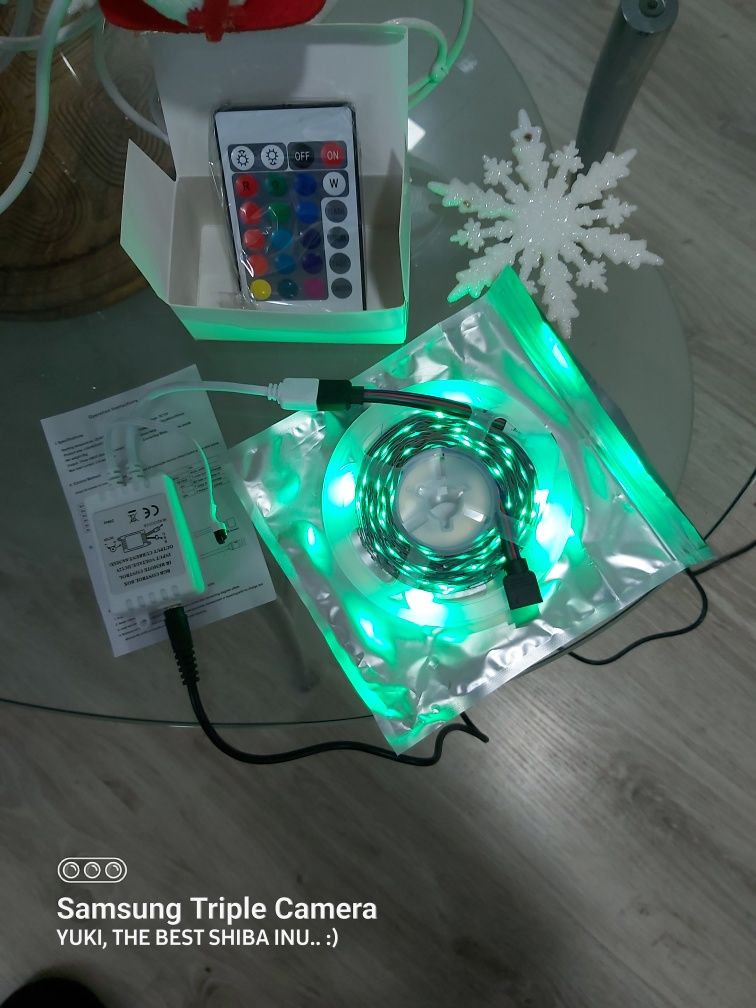 Светодиодна мулти-цветова лента-RGB,SMD 2835, 300 LED, DC-12 V