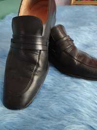 Мъжки официални обувки естествена кожа