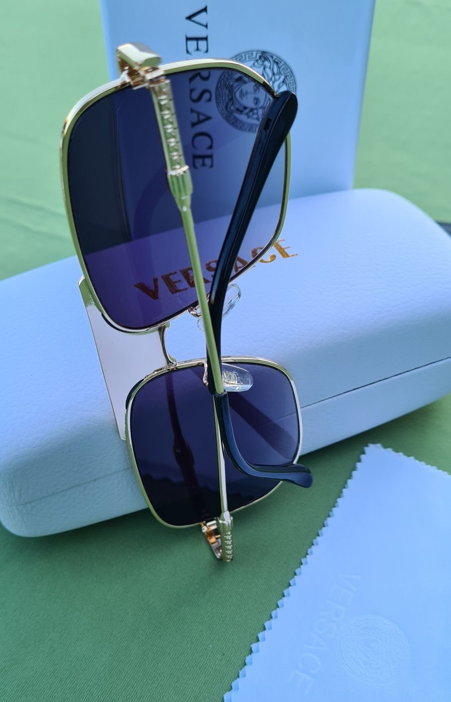 ochelari de soare Versace gold