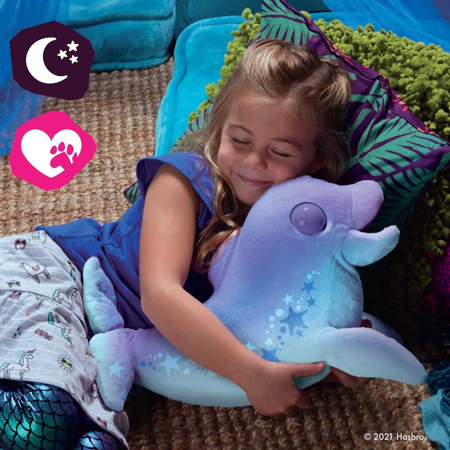 Интерактивна играчка Делфин риба над 80 звука и реакции Hasbro FurReal