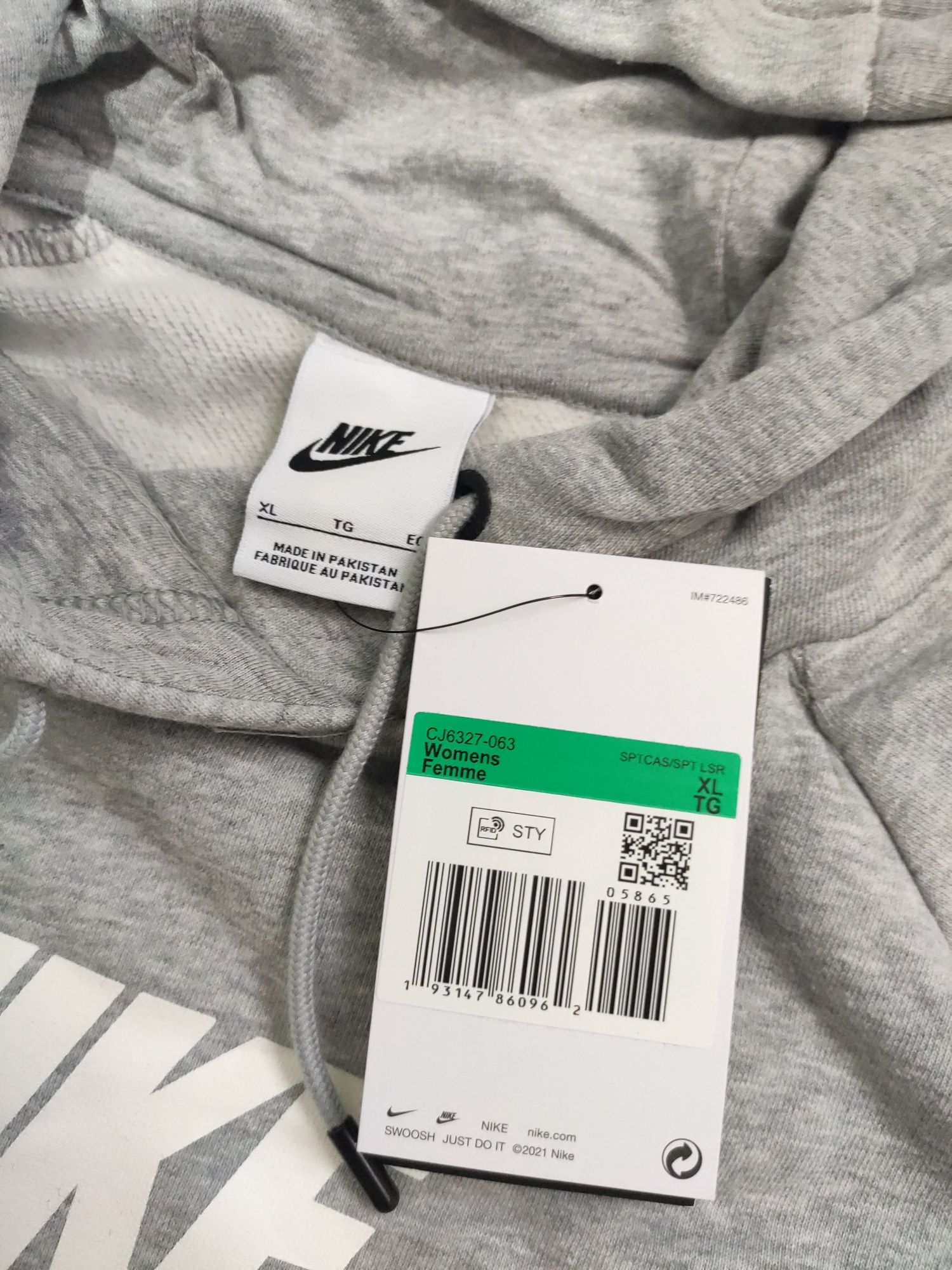 Hanorac damă Nike cropped mărimea XL