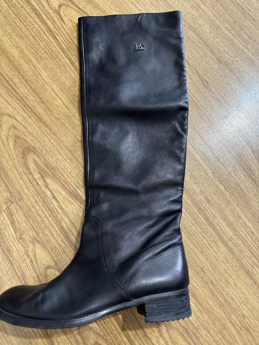 Сапоги  basconi кожаная