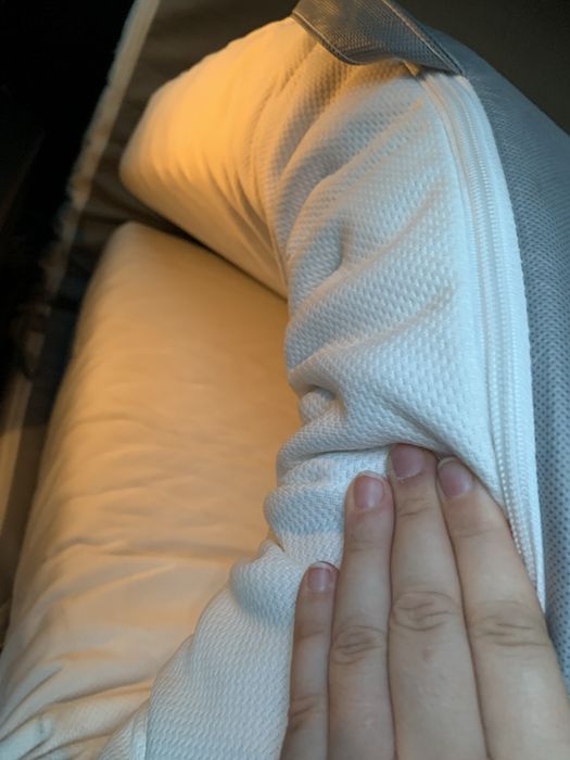 2 Bucati ÅFJÄLL IKEA Saltea din spumă, fermitate medie/alb, 90x200 cm