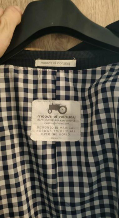 Ново мъжко тъмносиньо сако moods of Norway