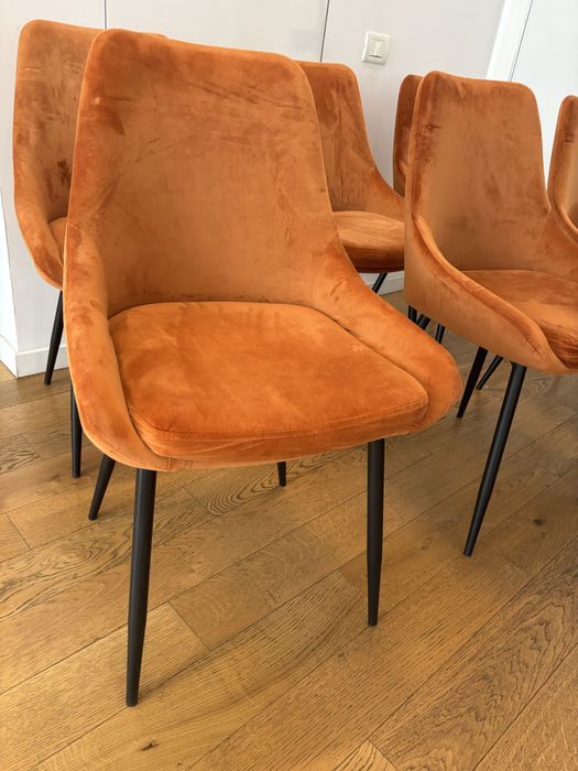 Set 6 scaune catifea