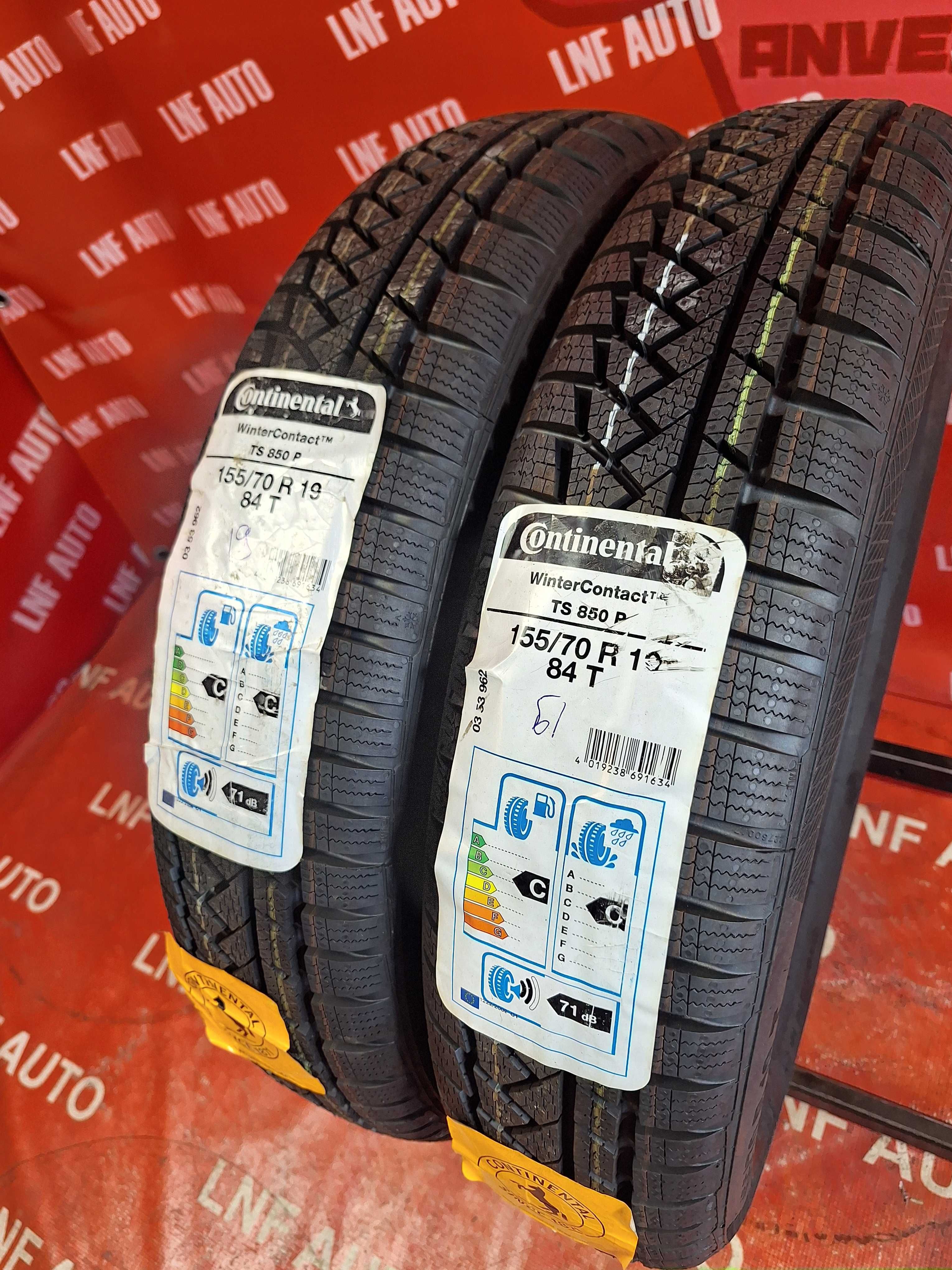 Anvelope de IARNA - 155/70/19 - Continental - NOI - DOT 2019 !
