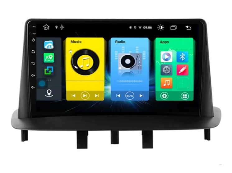 9-инчова мултимедия за Renault Megane 3  Fluence (2009–2016) + камера