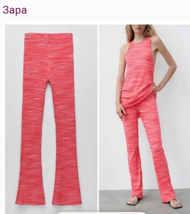 Нов!!! Дамски рипсен панталон, размер М