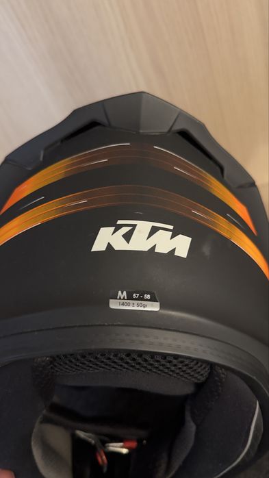 Cască moto Airoh ST501 KTM – foarte îngrijită