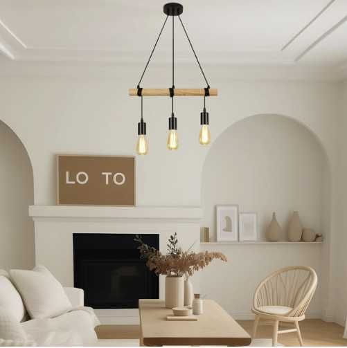 Lustra model Industrial cu 3 becuri