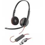 Casti HP Poly Blackwire 3220 USB‑C, sigilate, cu garantie