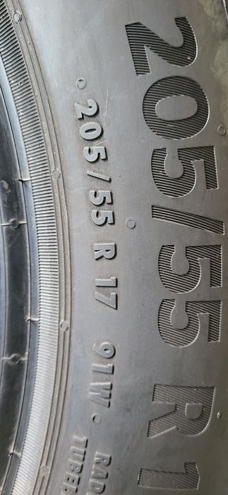 2 anvelope 205 55 17 continental eco 6 2020