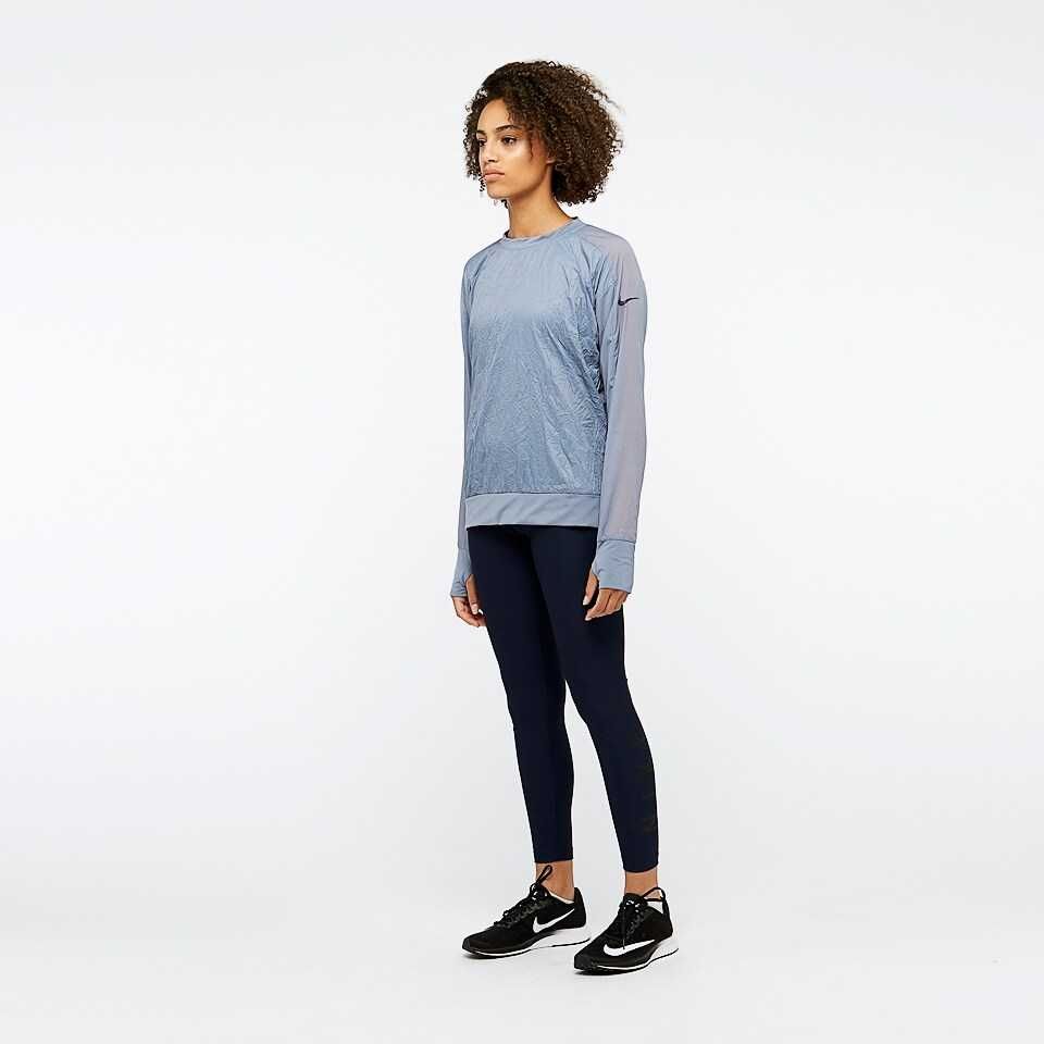 Найк Nike Running Division женска тънка блуза фланела горнище S