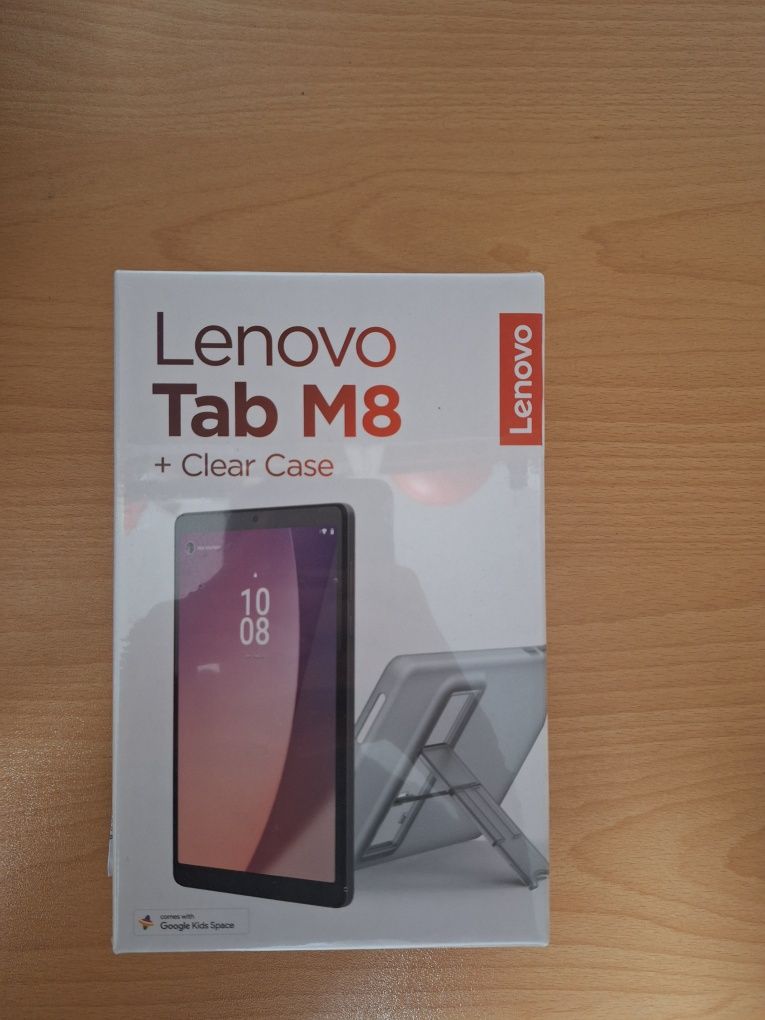 Lenovo Tab M8 4th Gen 64GB + Clear Case