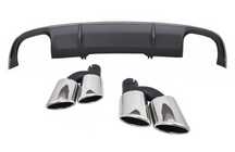 Difuzor Bara Spate cu Ornamente Evacuare AUDI A4 B9 8W Sedan/Avant (20