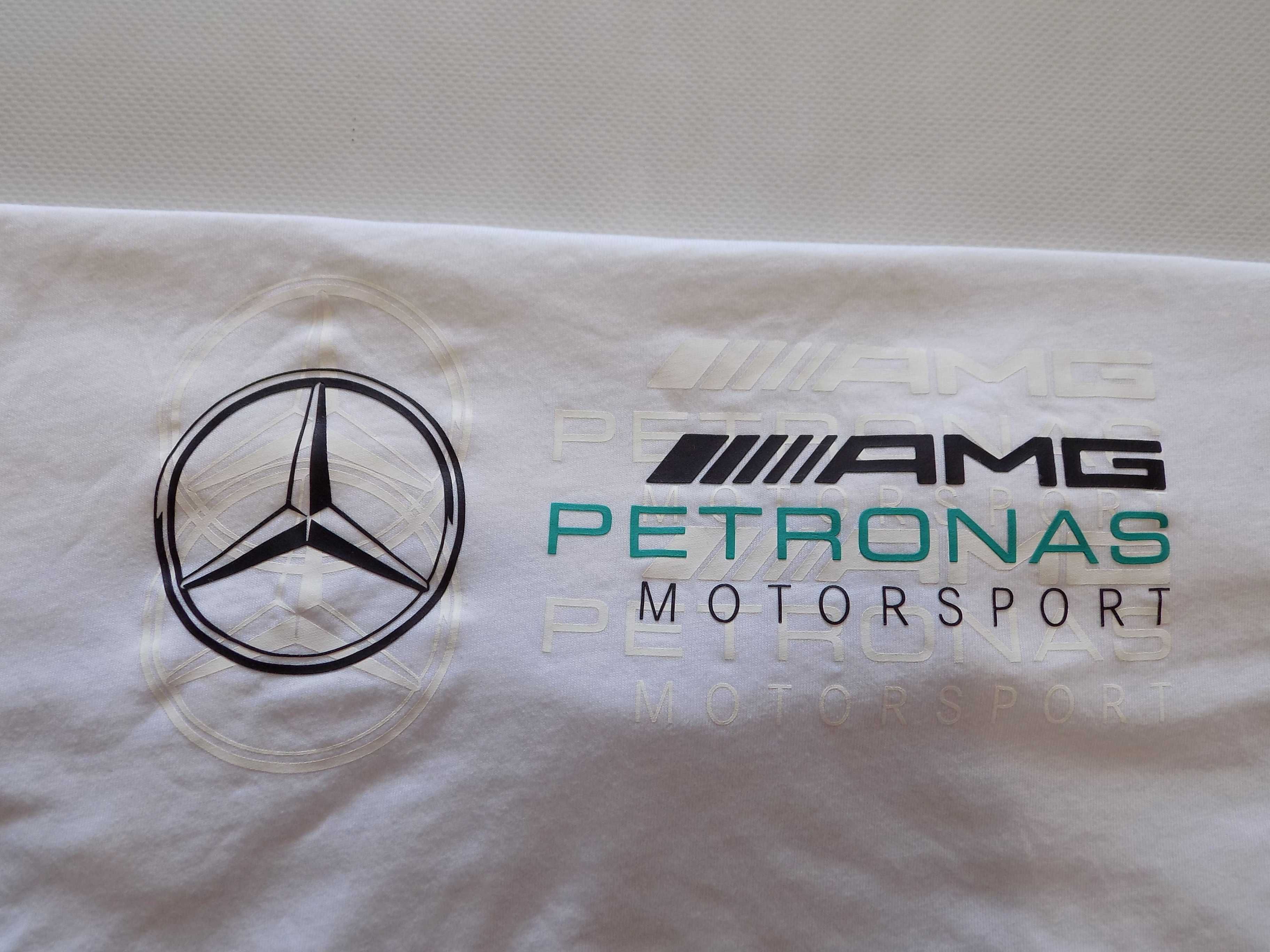 Тениска yamaha/puma mercedes amg потник оригинал авто мото мъжка XL/M