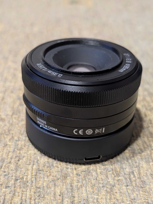 Obiectiv AutoFocus TTArtisan 27mm F2.8, Pancake Compact APS-C - Sony-E