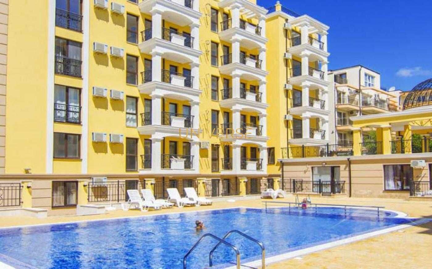 Студио в Свети Влас, на 150 м от морето.#4429