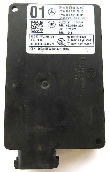 Оригинален радар сензор А 000/905/33 03 за Mercedes-Benz А316