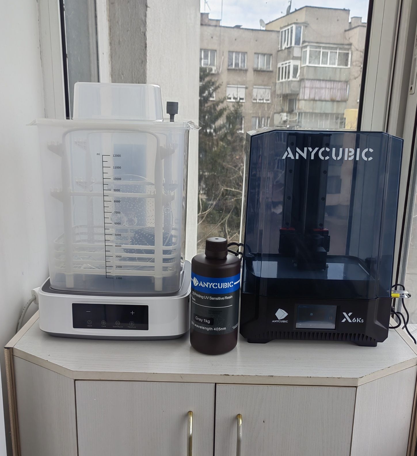 3D принтер Anycubic + Washer + purifure