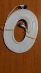 Cablu rețea ultraplat, 10M, cat 6a