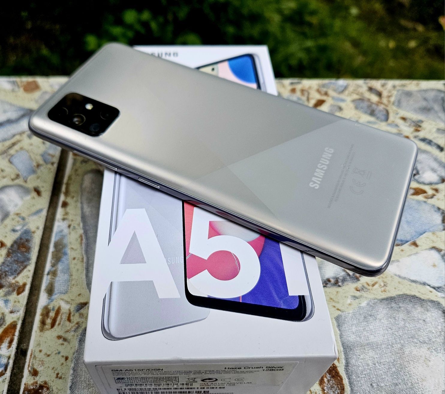 Samsung A51 silver, impecabil, la pret fix !