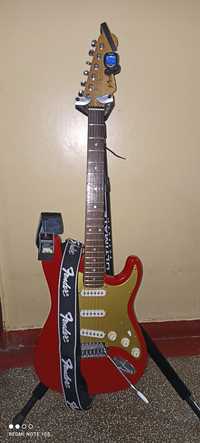 Chitară electronica stratocaster, Tip Fender Nevada 3/4.