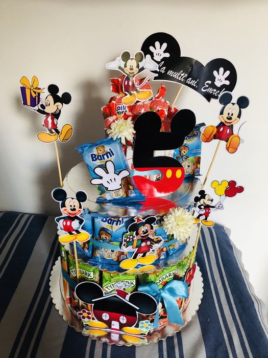 Tort din dulciuri pt cresa, gradi ,scoala mihail kogalniceanu