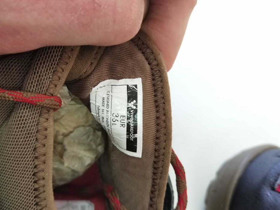 Ghete PIELE munte dama 35 36L  Bocanci copii  VIVO Barefoot  - Ca NOI