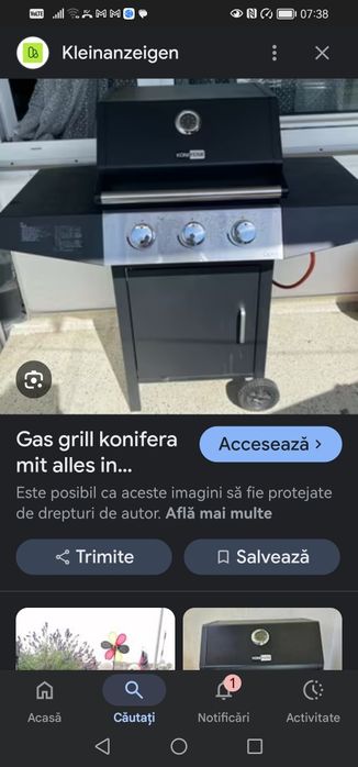Grill gaz konifera