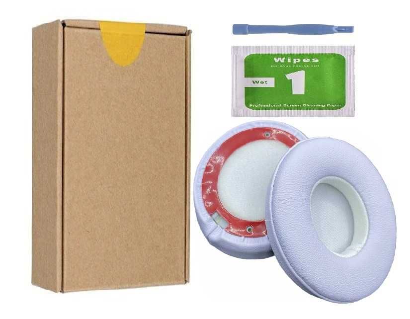 Set 2 bureti pentru casti Beats Solo 3 / 2 On-Ear, Spuma cu memorie